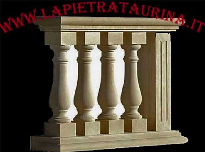 balaustre in pietra leccese