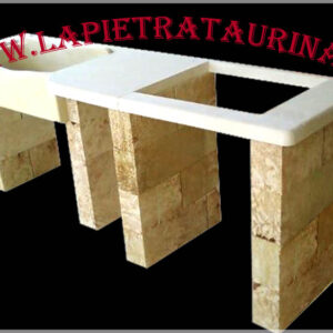 Lavello in pietra da appoggio