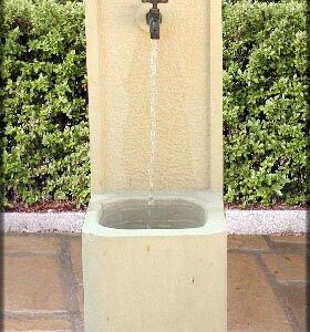 fontane artigianali in pietra per giardino