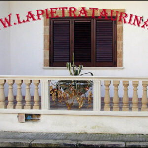 corrimano in pietra leccese