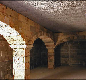 Archi in tufo per cantine per cantine rustiche