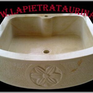 Lavelli in pietra per cucina doppia vasca