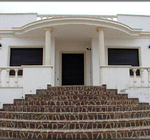 Rivestimento per prospetto di una villa in pietra