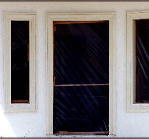 ingresso all'americana in pietra