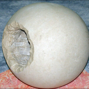 Sfera realizzata in pietra