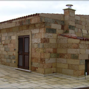 Rivestimento in pietra per dependance