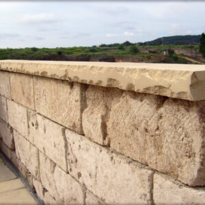 Rivestimento per la recinzione in pietra naturale