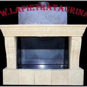 Rivestimento in pietra per caminetti da incasso in muratura