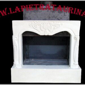 Rivestimento in pietra per camino moderno