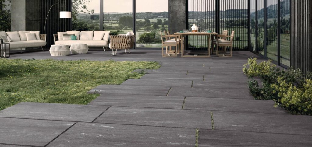 pavimento in pietra per esterno